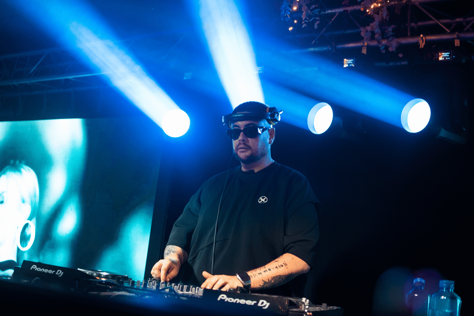 Atmosphere at the concert